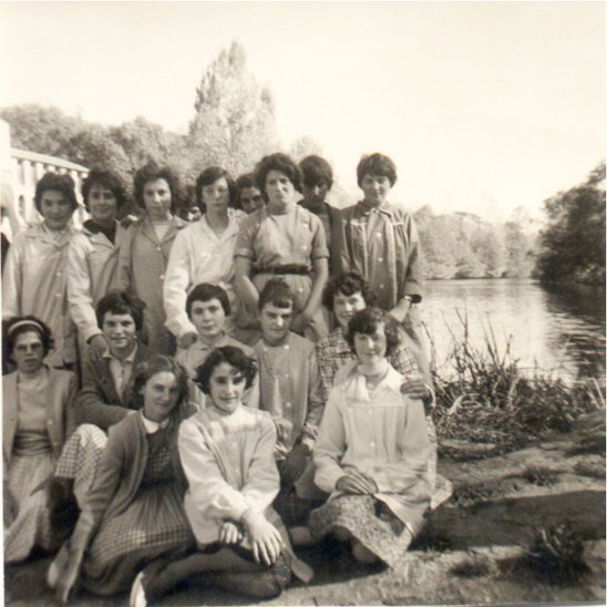 Quelques-unes des premières élèves (78) (Crédit photo : Lycée Charles Péguy)