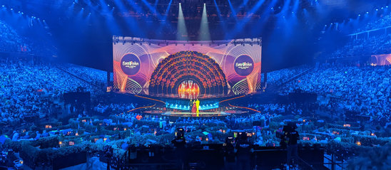 Semi-finale Eurovision 2022 (Crédit photo : CC BY-SA 4.0 Michael Doherty)