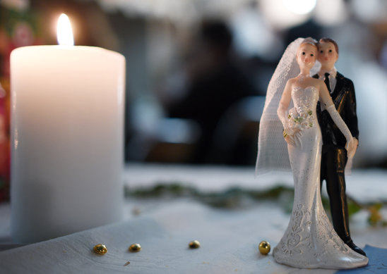 Une petite lueur pour les amoureux (Crédit photo : AFP/Archives / DAMIEN MEYER)