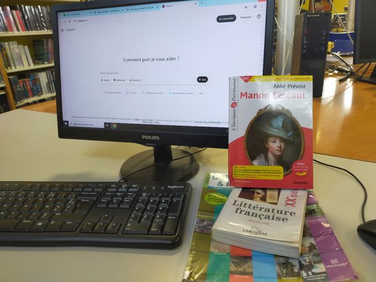 Les livres sont concurrencés par l'IA. (Crédit photo : Valérie Hérault)