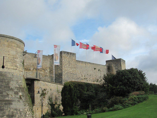Château de Caen (Crédit photo : Wikimedia  CC0 1.0  Benoît Prieur)
