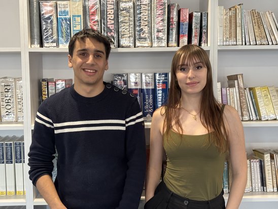 Téthys et Pierre-Louis (Crédit photo : Thibault Miché)