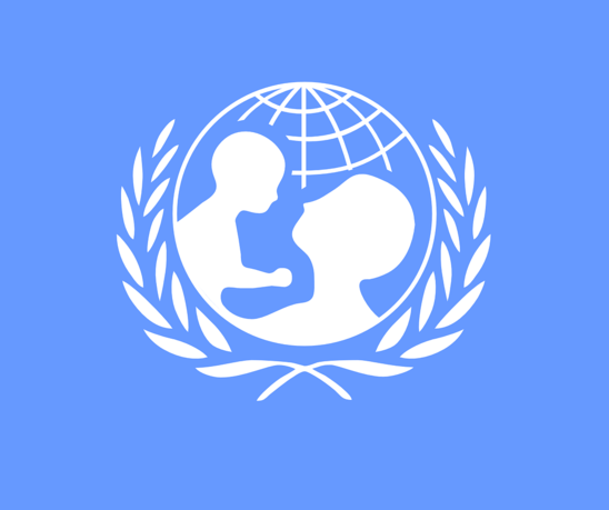Le logo d'Unicef qui est aussi le drapeau de cette organisation. (Crédit photo : pixabay)