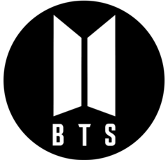 Logo officiel du groupe BTS (Crédit photo : Wikipédia)