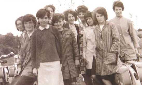 Une classe de SAP en 1965 (Crédit photo : maville par Ouest France)