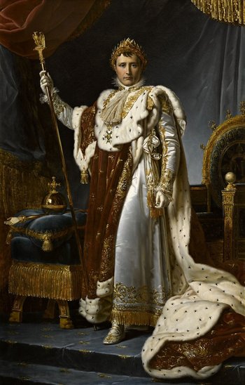 Napoléon Ier en costume du Sacre, François Gérard, 1805. (Crédit photo : Creative Commons)