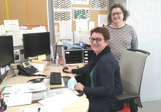 Christelle Maindron et Florence Galvan, personnes \