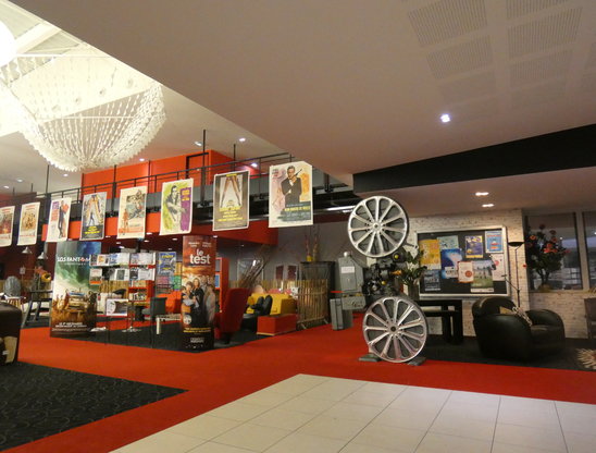 L'intérieur du cinéma (Crédit photo : Lilia Le Gallic)