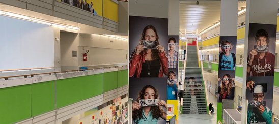 Hall du bâtiment Censive (Crédit photo : Thomas Chéraud)