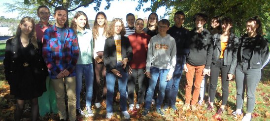 Élèves participant au projet scientifique. (Crédit photo : Monsieur Rolin)