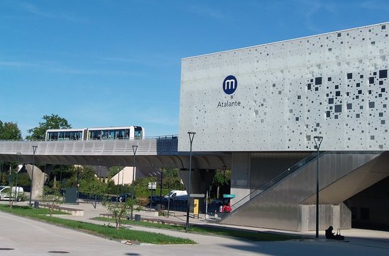 20 septembre 2022. La station de métro Atalante de la ligne B. (Crédit photo : CC BY-SA 4.0 PanierAvide)