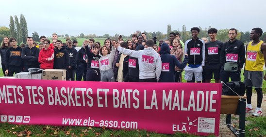 Tous unis contre la maladie (Crédit photo : MFR Châteaubriant)