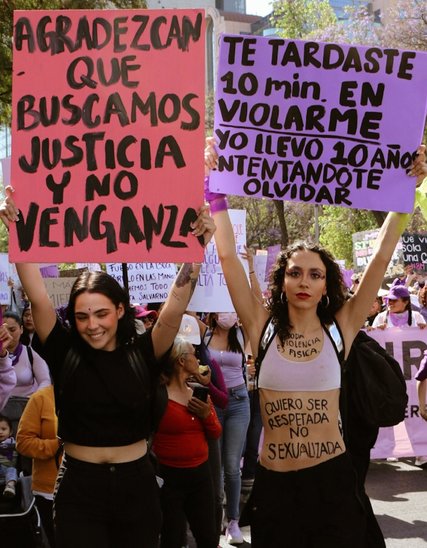 Manifestation espagnole, Journée de la Femme 2023 (Crédit photo : Pexels-Anya Juarez Tenorio)