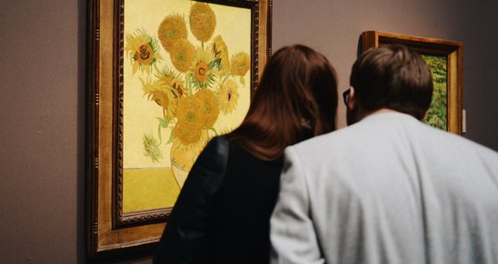 Les Tournesols de Van gogh (Crédit photo : Nell LEGRAND)