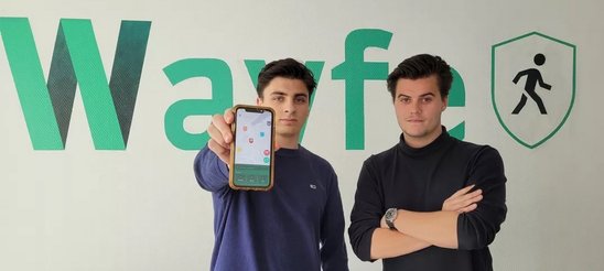 Valentin Bernier et Marius Bouffant les co-fondateurs de Wayfe (Crédit photo : Wayfe )