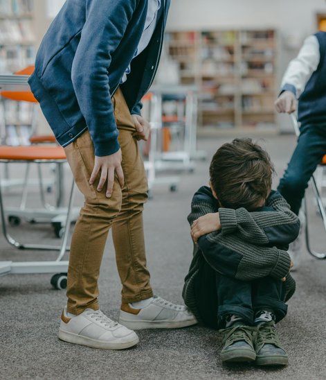 Elève victime de harcèlement à l'école (Crédit photo : Pexels.com)