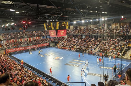 Le Palais à guichet fermé pour le match d'inauguration face à Dijon (Crédit photo : Bastien SAUNER)