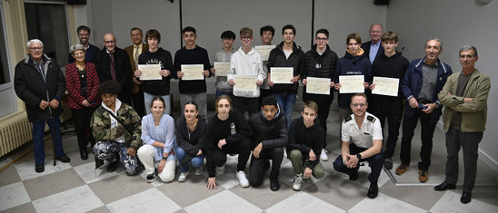 Remise des diplômes BIA à la promotion 2022-23 (Crédit photo : Christophe Jauffrit)