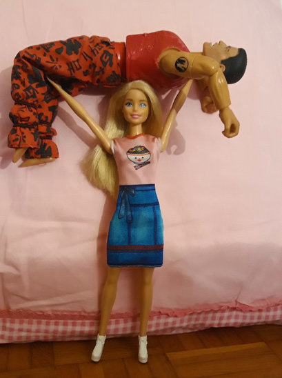Barbie VS G.I. Joe (Crédit photo : Antoine Izart)