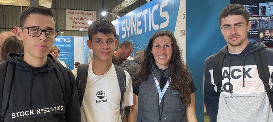 Rencontre avec Marie Raoult, technicienne chez Synétics. (Crédit photo : Esteban HOUIS.)
