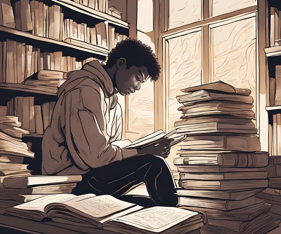 Personne qui apprend (Crédit photo : IA de Média magique)