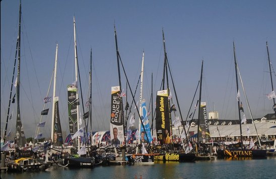 Les bateaux dans le port des Sables-d'Olonne. (Crédit photo : Thalia  Gaboriau)