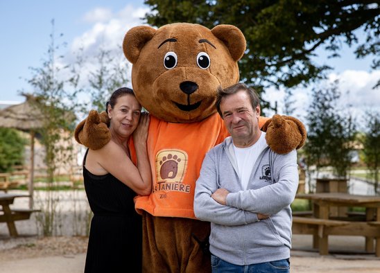 Francine et Patrick Violas, deux passionnés au grand coeur... (Crédit photo : Zoo-refuge La Tanière)