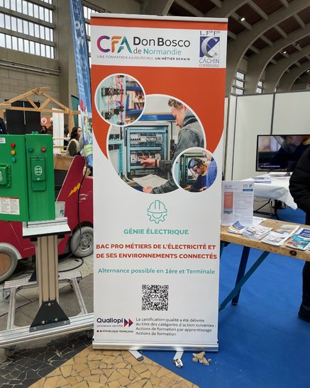Stand forum des métiers (Crédit photo : Marieme)
