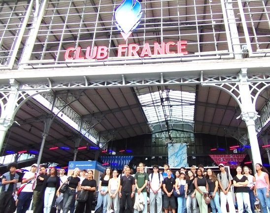 Les 1ère AEPA et 1ère Sport à Paris (Crédit photo : M. Chauvel)