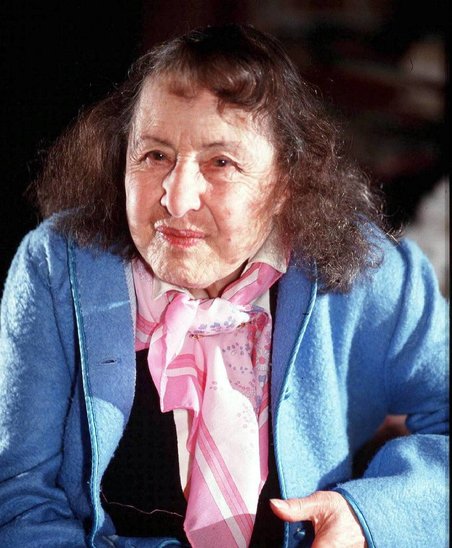Anita Conti, en 1993. (Crédit photo : Daniel Fouray/Archives Ouest-France)