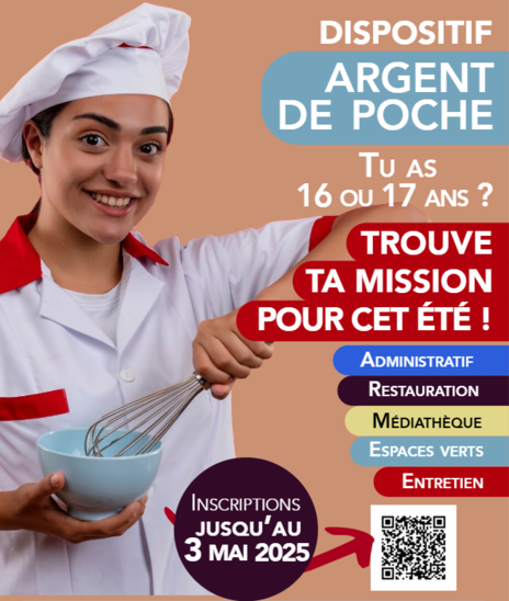 Opération argent de poche de Châteaugiron (Crédit photo : Mairie de Châteaugiron)