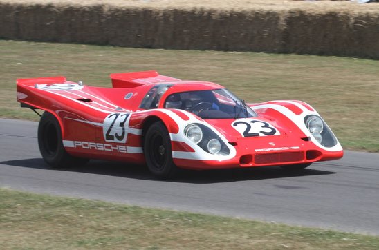 La Porsche 917k victorieuse au Mans en 1970 (Crédit photo : CC BY 2.0 Brian Snelson)