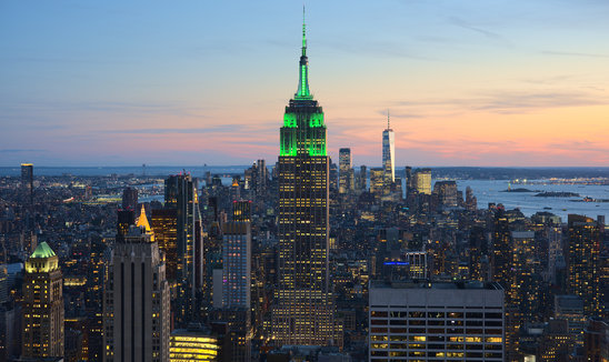 Empire State Building à Manhattan (Crédit photo : CC BY-SA 4.0 Dllu)