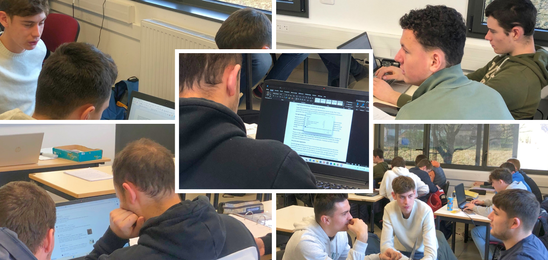 Phase d'écriture (Crédit photo : Aurélien Thouault)