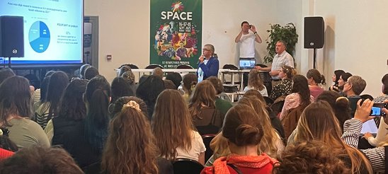 Retour sur la conférence autour du BEA. (Crédit photo : Louna ELIE)