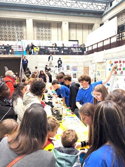 Le stand des STL. (Crédit photo : Sabine Hillion)