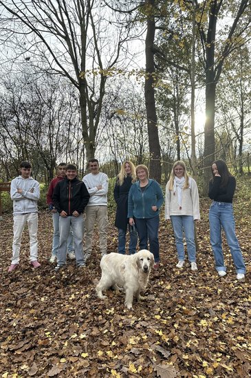 Groovy, chien héros à la retraite (Crédit photo : MFR Les Forges)