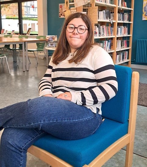 Diane, élève de TCCSHCR. (Crédit photo : Jean-Sébastien Brasseur)