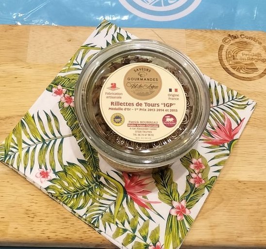 Rillettes de Tours IGP (Crédit photo : A. Ruillier)