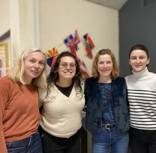 Mesdames Croüs, Michel, Chilou et Mako (Crédit photo : C. Defendini)