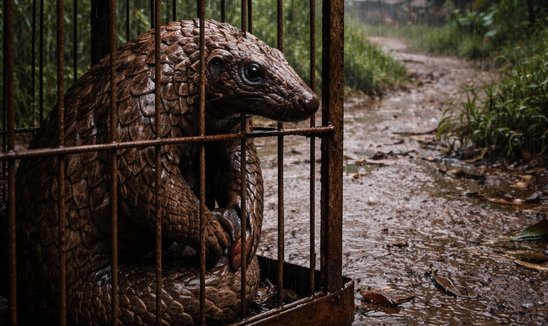 Le trafic d'animaux vivants atteint des records en 2025 (Crédit photo : ChatGPT AI)