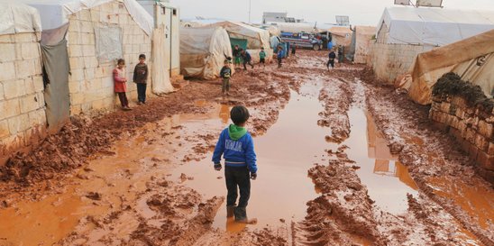 Un camp de réfugiés syriens (Crédit photo : Pexel - Ahmed Akacha)