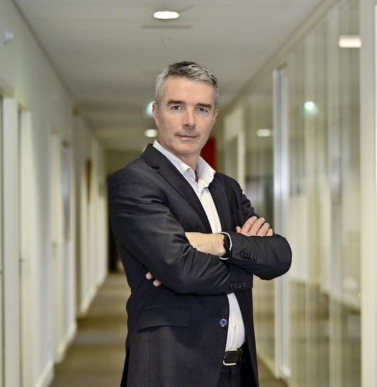 Sébastien Grosmaître, rédacteur en chef chez Ouest-France (Crédit photo : Vincent MICHEL)