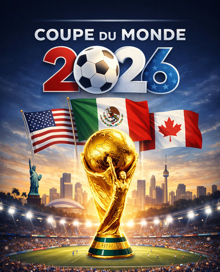 Coupe du monde 2026 (Image générée par IA (Crédit photo : OpenAI)
