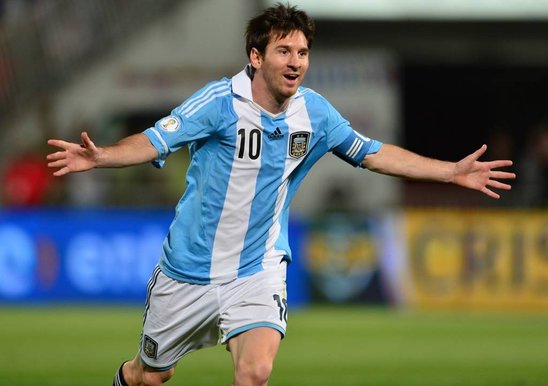 Lionel Messi lors de la coupe du monde 2014. (Crédit photo : Hannah Boyle, 14072014, flickr.com)