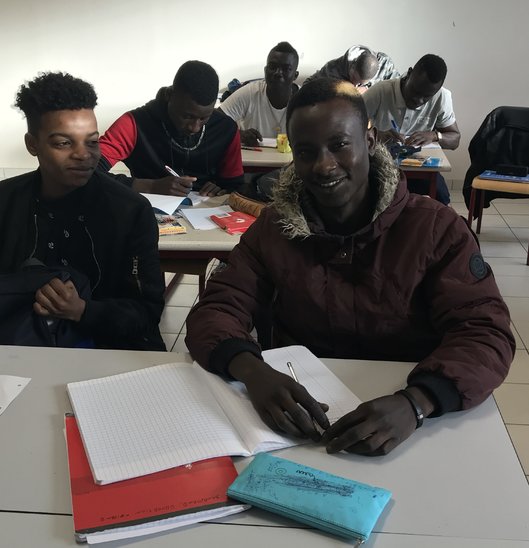 Les jeunes fiers de ce qu'ils font à la MFR. (Crédit photo : cc)