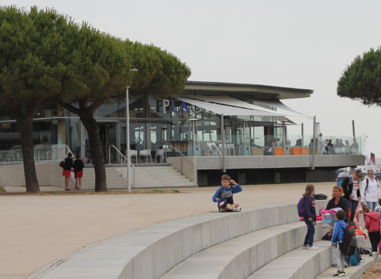 Place du Commando à Saint-Nazaire (Crédit photo : Neyrelle Rivalin)