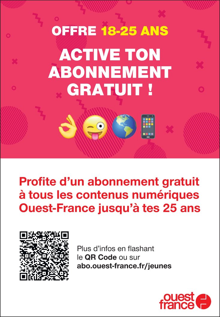 Offre 18-25 ans. Un abonnement 100 % gratuit et solidaire